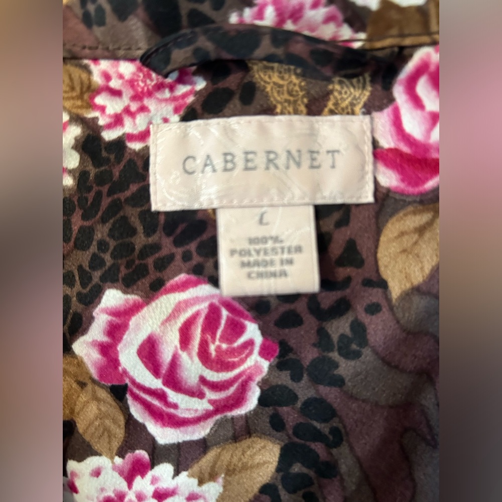 Cabernet Long Robe Size L - Picture 5 of 5